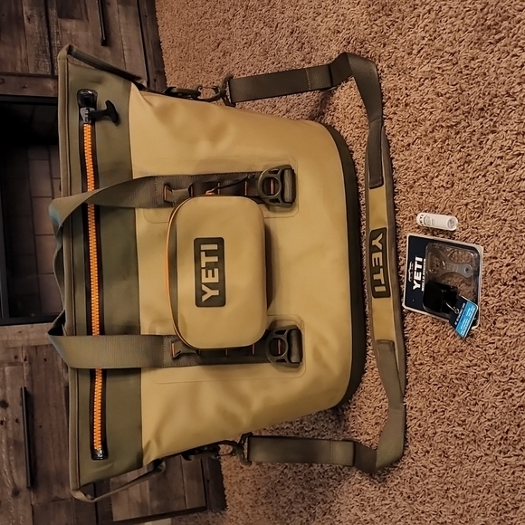 Yeti Other - Yeti Hopper 2 Two 30 Cooler Bag field tan blaze orange Sidekick & Molle Zinger